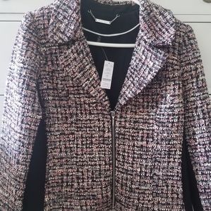 Tweed Moto Jacket